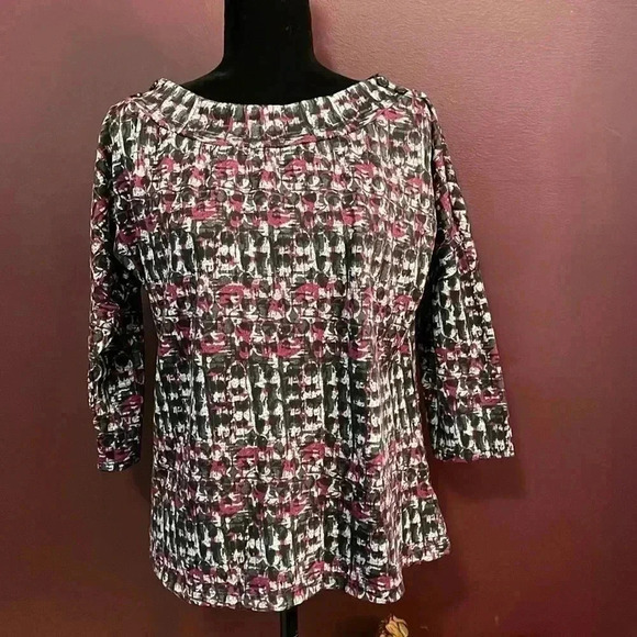 AB Studio Tops - AB Studio 3/4 Sleeve Size Large Top